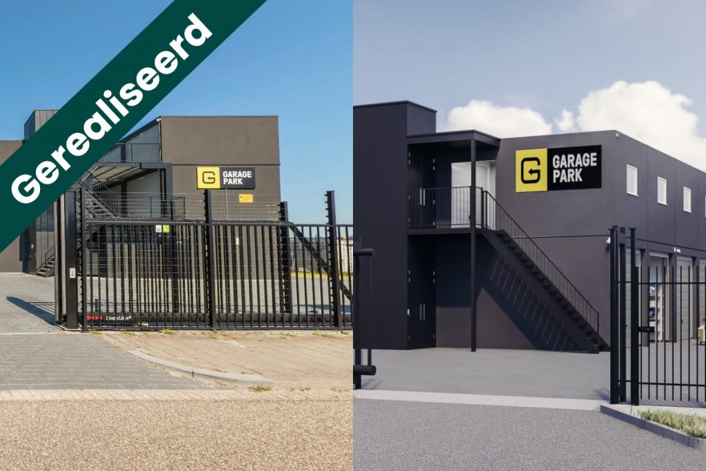 13 nieuw te bouwen garageboxen voor de verhuur
