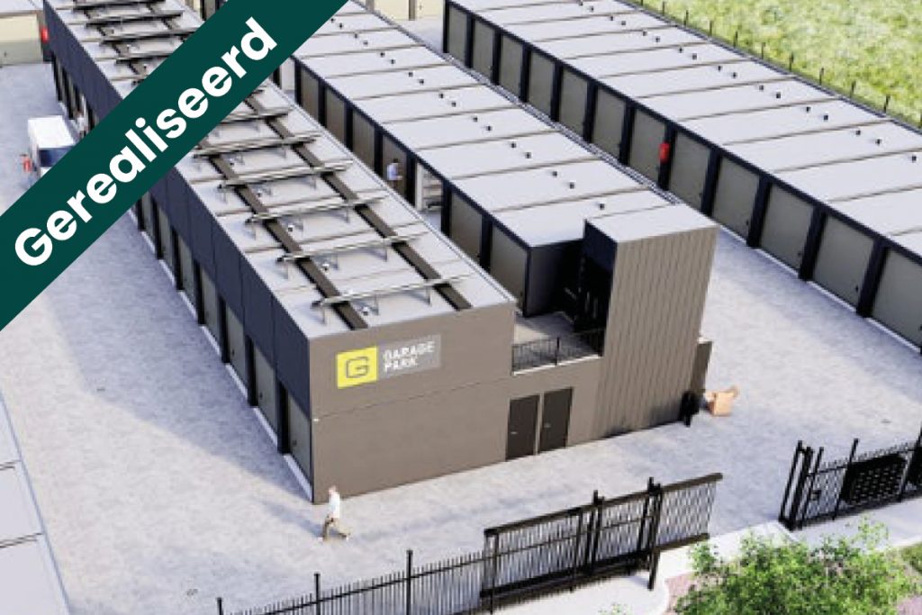 8 nieuwbouw garageboxen voor de verhuur
