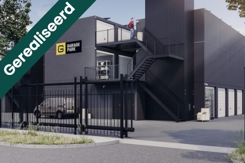 9 nieuw te bouwen garageboxen voor de verhuur
