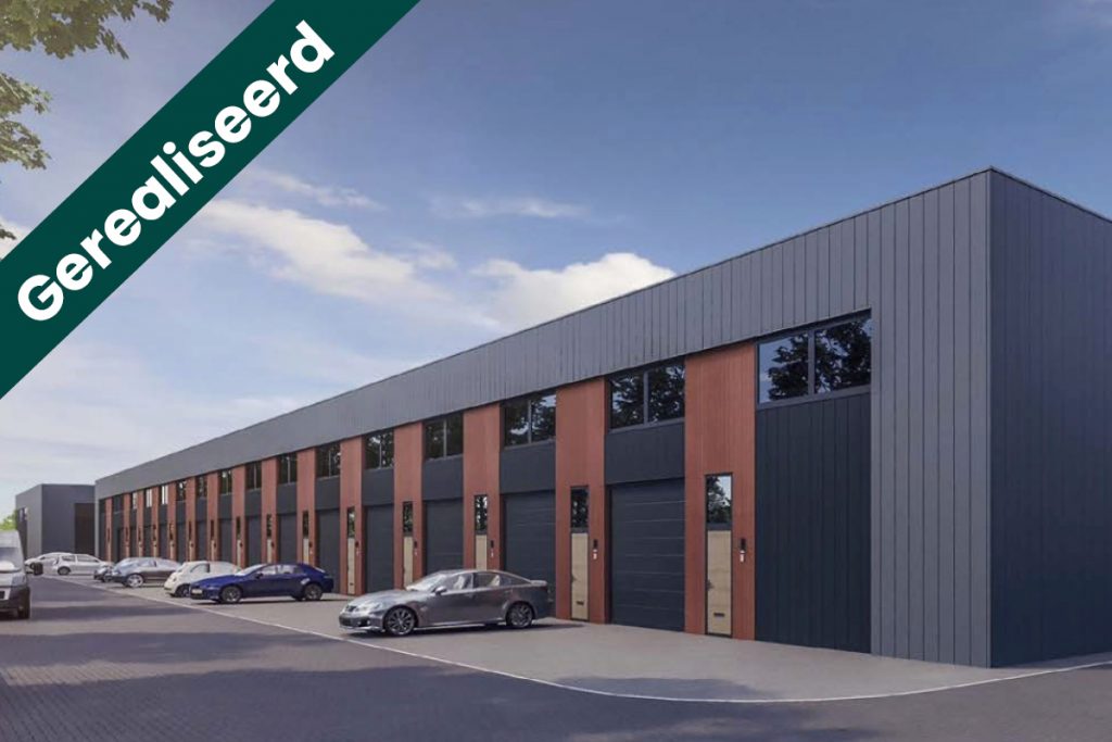 Een nieuw te bouwen bedrijfspand voor de verhuur United Growth