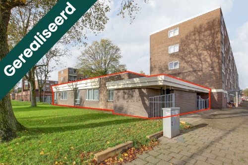 Kantoor met woonbestemming bestemd voor de verhuur