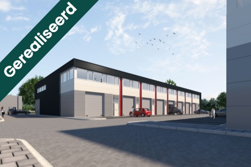 Nieuwbouw bedrijfsunit voor de verhuur