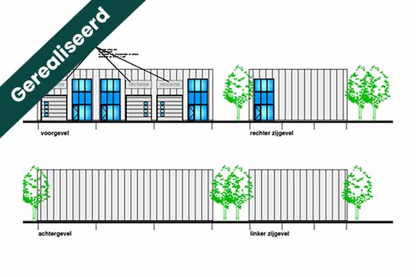 Hypothecaire lening op drie nieuw te bouwen bedrijfspanden deels bestemd voor eigen gebruik