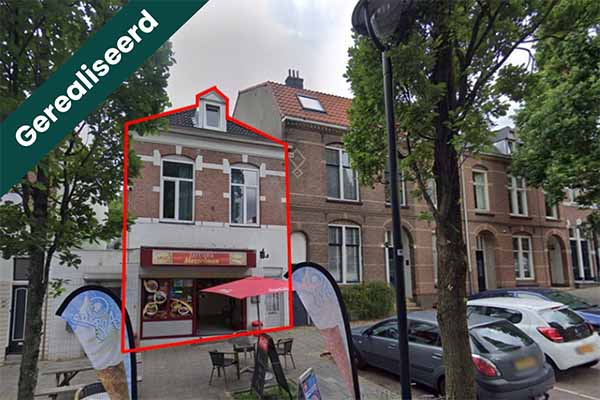 Hypothecaire lening op een cafetaria voor eigen gebruiken een verhuurde bovenwoning