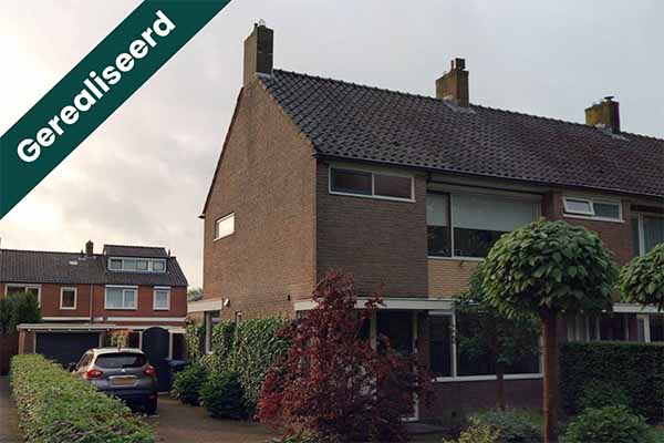 Hypothecaire lening op een hoekwoning met garage bestemd voor eigen gebruik