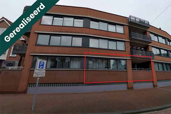 Hypothecaire lening (kortlopend) op een appartement met eigen parkeerplaats bestemd voor de verkoop