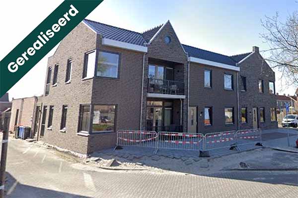 Hypothecaire lening op een winkelruimte en 5 woningenbestemd voor de verhuur