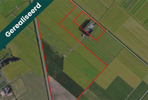 Hypothecaire lening op een kalverhouderij met een bedrijfswoning, verschillende stallen en 29,2 ha grond voor eigen gebruik