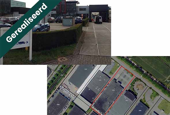 Hypothecaire lening op een bedrijfspand met 38 parkeerplaatsen bestemd voor eigen gebruik