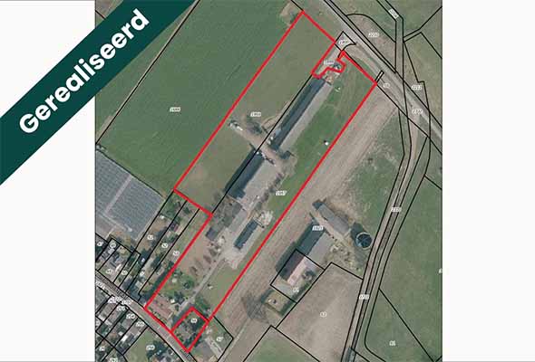 Hypothecaire lening op twee agrarisch woningen met4 stallen en bijna 2 ha grond bestemd voor eigen gebruik