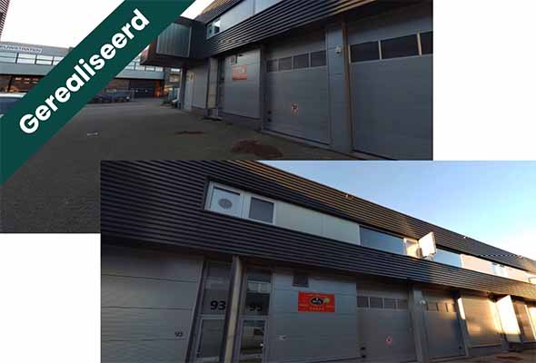 Hypothecaire lening op een bedrijfsunit met twee parkeerplaatsen bestemd voor eigen gebruik