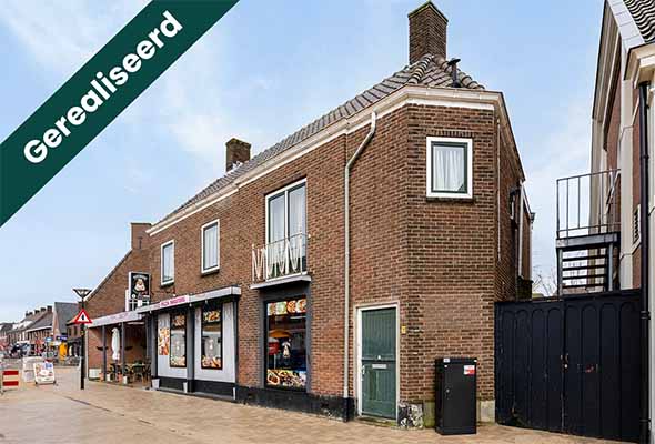 Hypothecaire lening op een verhuurde winkelruimte met bovenwoning