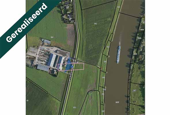 Hypothecaire lening op twee percelen landbouwgrond (ca. 8,1 ha) voor eigen gebruik