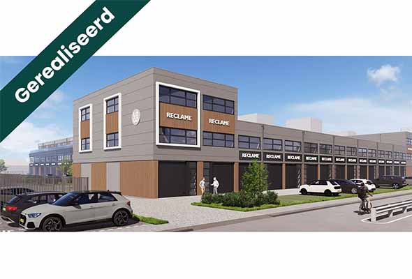 Hypothecaire lening op een nieuw te bouwen bedrijfsunit met drie parkeerplaatsen bestemd voor eigen gebruik