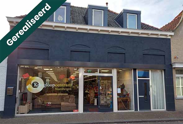 Hypothecaire lening op een winkelpand bestemd voor de verhuur