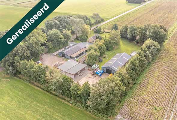 Hypothecaire lening op een bedrijfswoning met bedrijfsgebouwen en een B&B op een perceel van ruim 10.000 m2