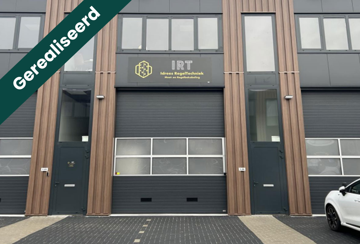 Hypothecaire lening op een verhuurde bedrijfsunit met twee eigen parkeerplaatsen