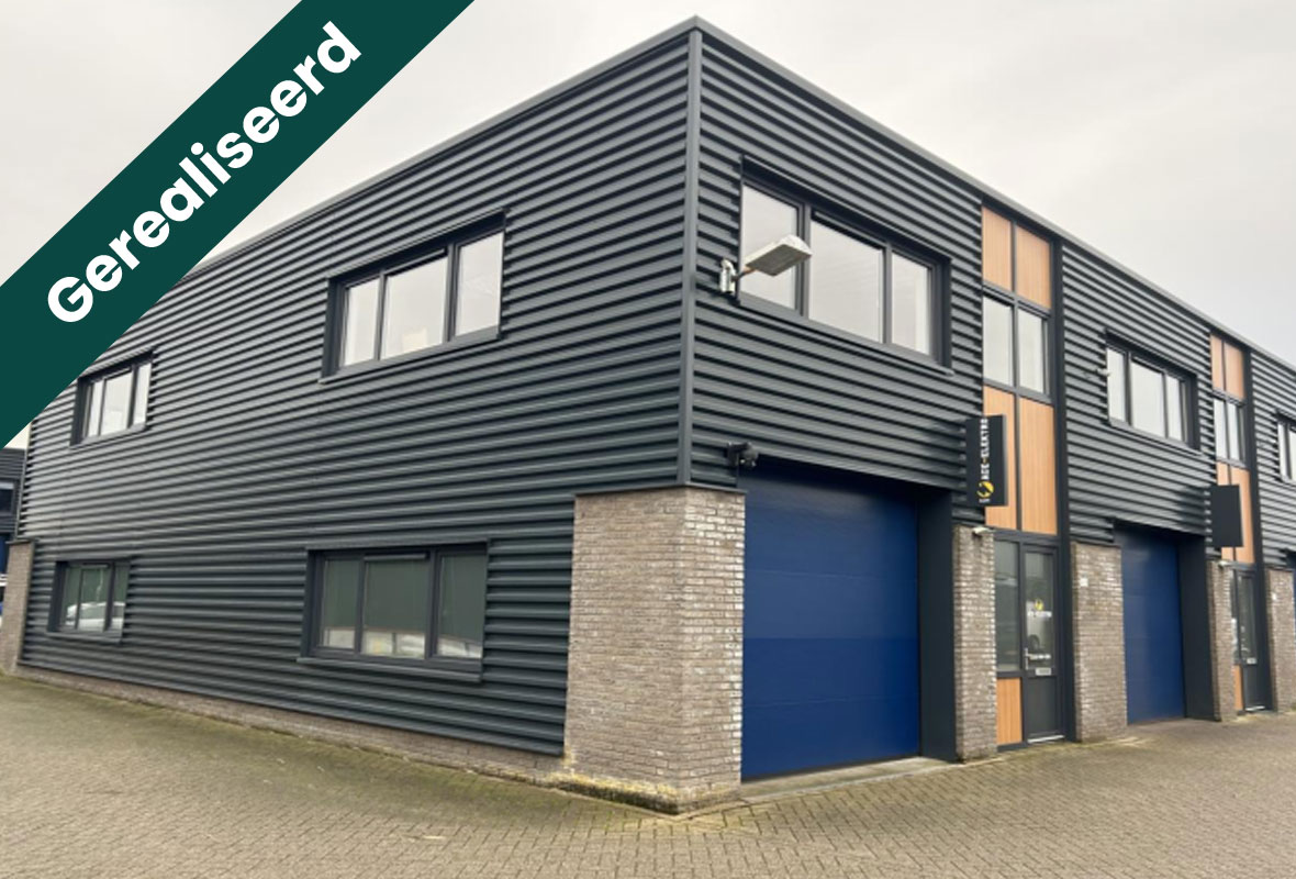 Hypothecaire lening op een verhuurde bedrijfsunit met twee eigen parkeerplaatsen