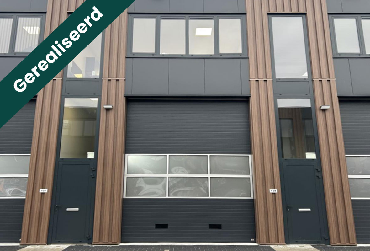 Hypothecaire lening op een verhuurde bedrijfsunit met twee parkeerplaatsen