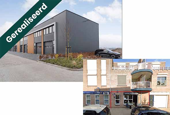 Hypothecaire lening op een bedrijfsunit en een winkel-kantoorruimte bestemd voor de verhuur