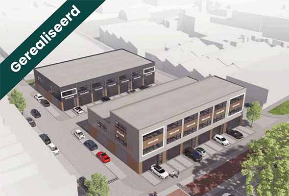 Hypothecaire lening op een bedrijfsunit met twee parkeerplaatsen bestemd voor de verhuur