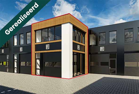 Hypothecaire lening op een nieuw te bouwen bedrijfsunitmet twee parkeerplaatsen bestemd voor de verhuur