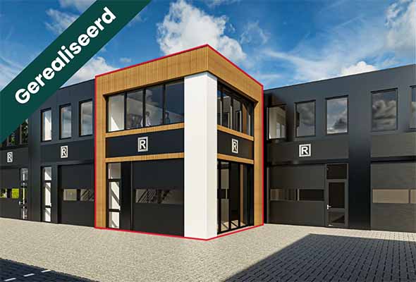 Hypothecaire lening op een nieuw te bouwen bedrijfsunit met twee parkeerplaatsen bestemd voor de verhuur