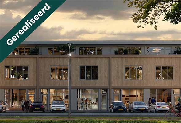 Hypothecaire lening op een nieuwbouwunit met tweeeigen parkeerplaatsen deels bestemd voor eigen gebruik