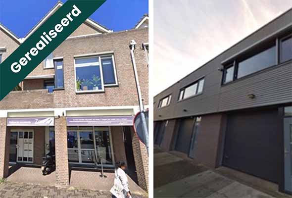 Hypothecaire lening op een woning voor de verkoop eneen bedrijfspand voor eigen gebruik