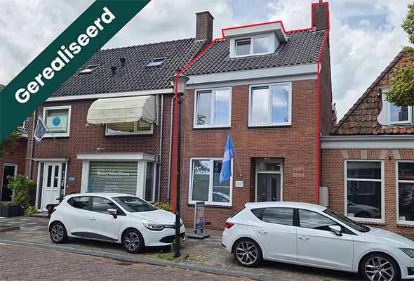 Hypothecaire lening op een praktijkruimte bestemd voor eigen gebruik en een zelfstandige bovenwoning bestemd voor de verhuur