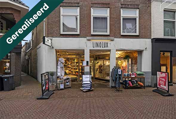 Hypothecaire lening op een winkelruimte voor eigengebruik en een bovenwoning voor de verhuur
