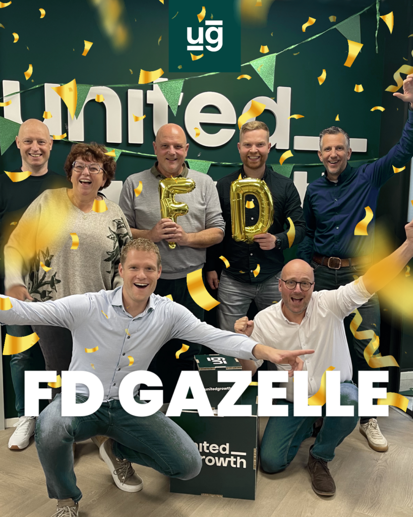 United Growth genomineerd voor de FD Gazellen Award 2026